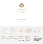 Bedra Mattress Topper Pillowtop Airflow Mesh 5cm King - Image 10