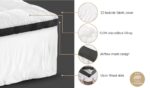 Bedra Mattress Topper Pillowtop Airflow Mesh 5cm King - Image 4