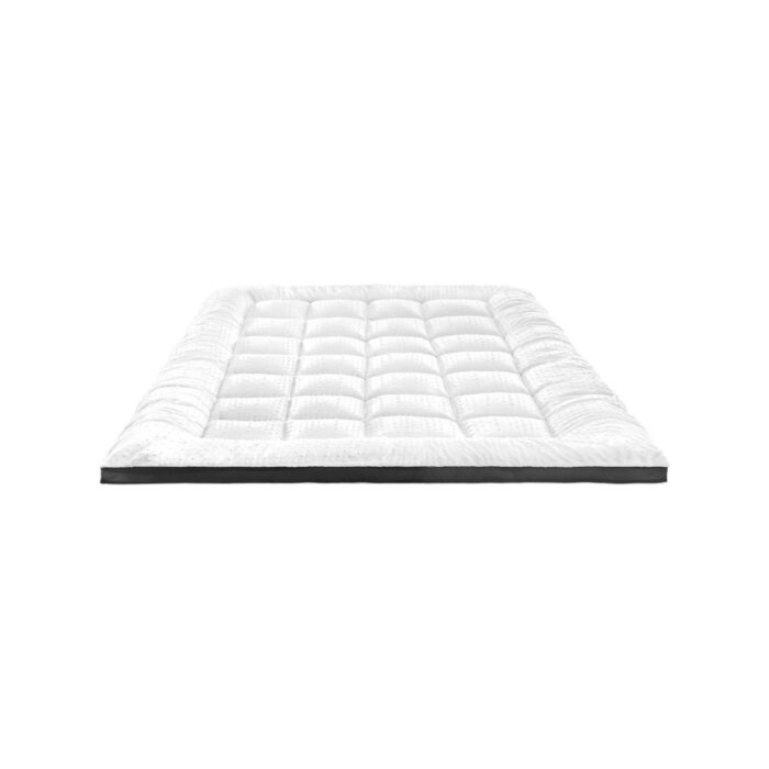 Bedra Mattress Topper Pillowtop Airflow Mesh 5cm King Single - Image 6