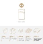 Bedra Mattress Topper Pillowtop Airflow Mesh 5cm King Single - Image 9