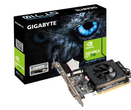 Gigabyte PCI-E2 GeForce GT710 2GB DDR3 HDMI LP