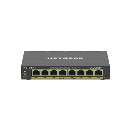 Netgear 8 Port SOHO Plus PoE Gigabit Ethernet Switch 123W