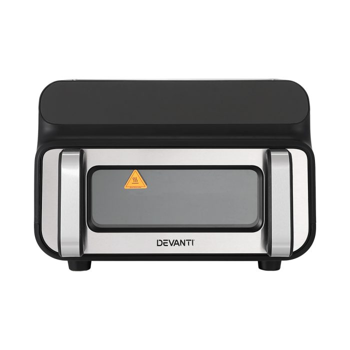Devanti Air Fryer 10L LCD Kitchen Oven - Image 3