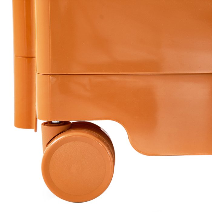 ArtissIn Storage Trolley Bedside Table 5 Tier Cart Boby Replica Orange - Image 4