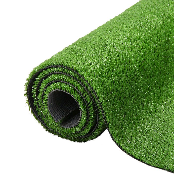 Primeturf Artificial Grass 2mx5m 10mm Synthetic Fake Lawn Turf Plant Plastic Olive - Image 4