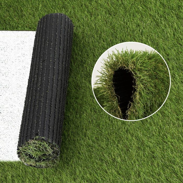 Prime Turf Artificial Grass 35mm 1mx10m Synthetic Fake Lawn Turf Plastic Plant 4-coloured - Image 4