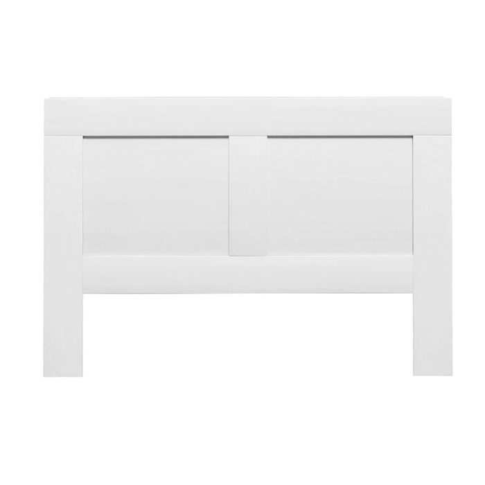 Artiss Bed Head Headboard Queen with Shelves - CABI White - Image 3