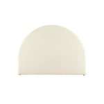 Artiss Bed Head Headboard Queen Boucle - GREI White - Image 3