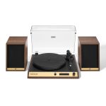 Crosley C72 Walnut Bluetooth Turntable & Speaker Set