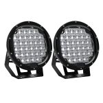 Giantz Pair LED Driving Lights 9 Inch Flood Spot Lights Car Truck SUV 12V 24V - Image 3