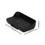 Giantz Universal Car Digital GPS Speedometer OBDHeads Up Display Overspeed Warning Alarm - Image 2