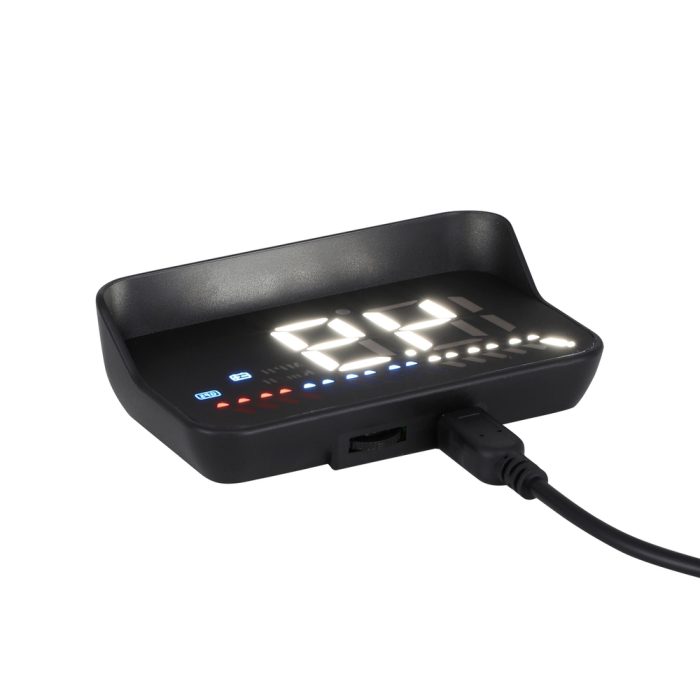 Giantz Universal Car Digital GPS Speedometer OBDHeads Up Display Overspeed Warning Alarm - Image 3