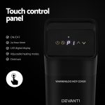 Devanti Radiant Tower Heater Electric Portable Remote Control 2000W Heating - Image 4