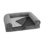 Alopet Orthopedic Dog Bed Memory Foam Removable Cover Large