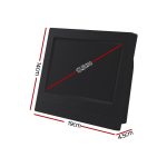 Artiss 7" Digital Day Clock Calendar Alarm Black - Image 2