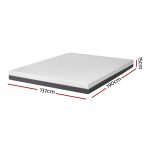 Giselle Bedding Memory Foam Mattress Bed Cool Gel Non Spring 15cm Double - Image 2