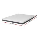 Giselle Bedding Memory Foam Mattress Bed Cool Gel Non Spring 15cm Queen - Image 2