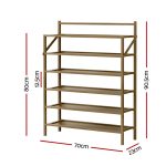Artiss Shoe Rack 6-tier 18 Pairs Foldable - Image 2