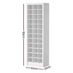 Artiss Shoe Rack 12-tier 36 Pairs Storage White - Image 2