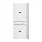 Artiss Buffet Sideboard Cupboard Cabinet White