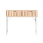 Artiss Console Table 2 Drawers 92CM - Image 3