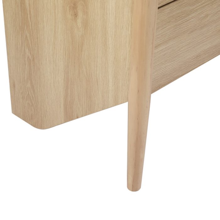 Artiss 4 Chest of Drawers Tallboy - INEZ Pine - Image 4