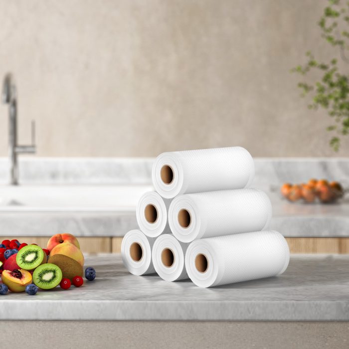 6 Rolls Food Vacuum Sealer Bags Storage Saver Heat Sealing Bag Pack 15CMX6M - Image 4