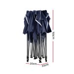 Instahut Gazebo Pop Up 3x6m w/Base Podx4 Marquee Folding Outdoor Wedding Camping Tent Shade Canopy Navy - Image 3