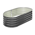 Livsip 4X Garden Bed Galvanised Raised Garden Bed 160X80X42CM