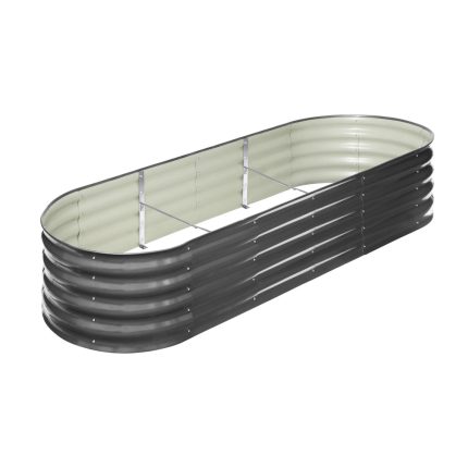 Livsip 2X Garden Bed Galvanised Raised Garden Bed 240X80X42CM