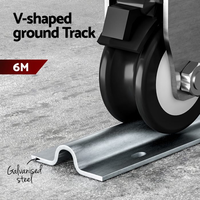 Lockmaster Electric Sliding Gate Opener Ground Track 6M - Image 4