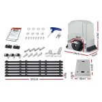 LockMaster Electric Sliding Gate Opener 800KG 6M Hardware Kit - Image 2