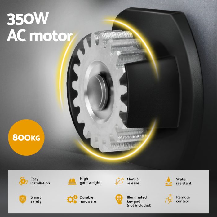 LockMaster Electric Sliding Gate Opener 800KG 6M Hardware Kit - Image 4