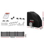 Lockmaster Automatic Sliding Gate Opener Kit 10W Solar Panel Electric 4M 600KG - Image 2
