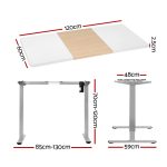 Artiss Standing Desk Electric Sit Stand Desks 120CM - Image 2