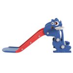 Keezi Kids Slide Set Basketball Hoop Outdoor Playground Toy Dragon 90cm Blue - Image 3