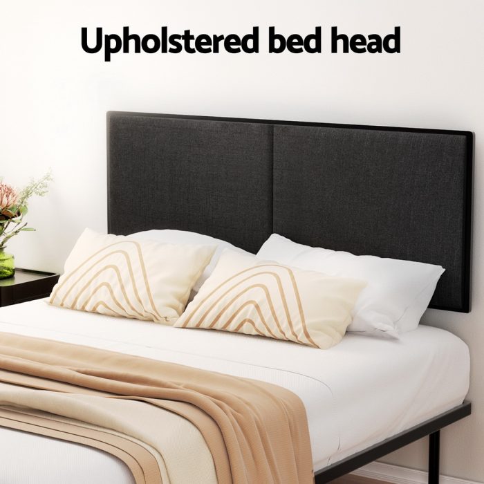 Artiss Bed Frame Queen Size Metal Frame NOE - Image 4