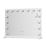 Embellir Makeup Mirror 58x45cm Hollywood Vanity with LED Light Tabletop White - Image 3