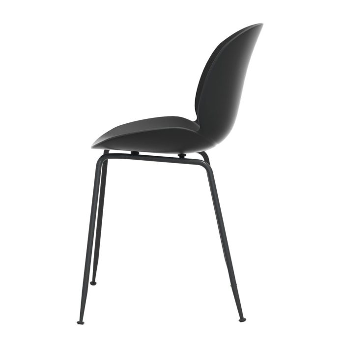 Gardeon 4PC Outdoor Dining Chairs Lounge Chair Patio Garden Furniture Black - Image 4