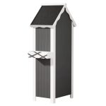 Gardeon Outdoor Storage Cabinet Shed Box Wooden Shelf Chest Garden Furniture - Image 3