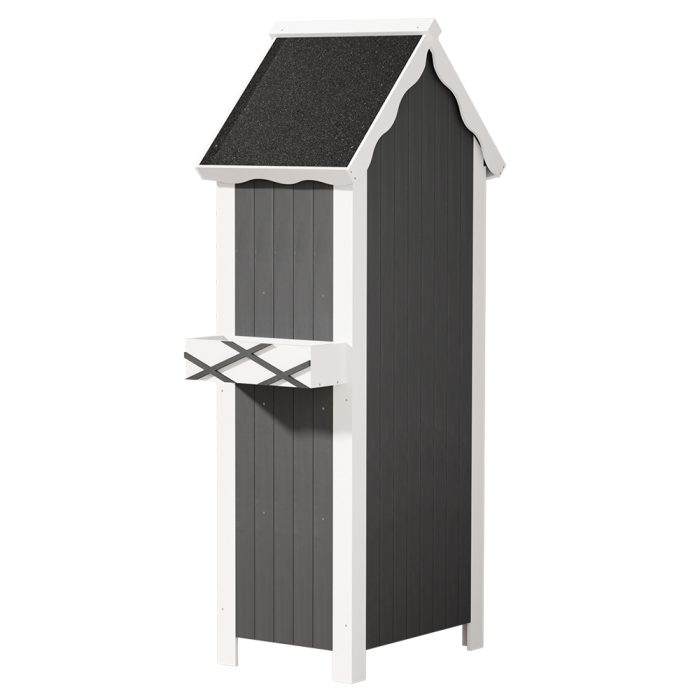 Gardeon Outdoor Storage Cabinet Shed Box Wooden Shelf Chest Garden Furniture - Image 3