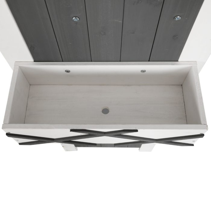 Gardeon Outdoor Storage Cabinet Shed Box Wooden Shelf Chest Garden Furniture - Image 4