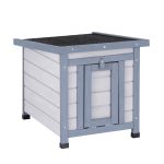 i.Pet Rabbit Hutch Outdoor Cat House Wooden Shelter Condo Small Enclosure Indoor - Image 3
