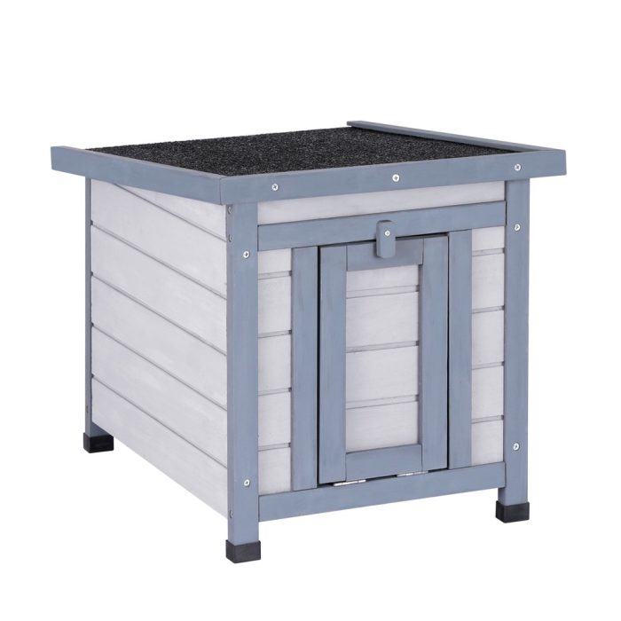 i.Pet Rabbit Hutch Outdoor Cat House Wooden Shelter Condo Small Enclosure Indoor - Image 3