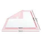 i.Pet Pet Training Pads 400pcs 60x60cm Puppy Dog Toilet Pee Indoor Super Absorbent Pink - Image 2