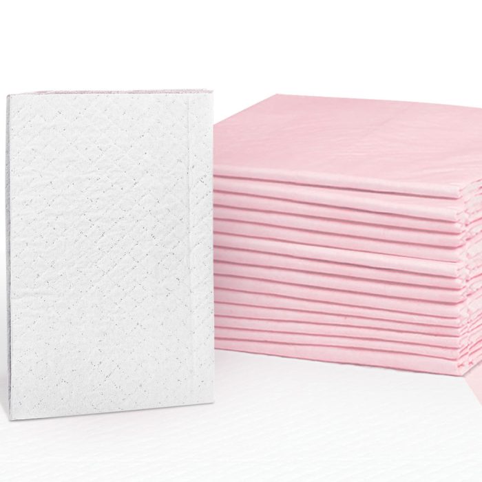 i.Pet Pet Training Pads 400pcs 60x60cm Puppy Dog Toilet Pee Indoor Super Absorbent Pink - Image 4