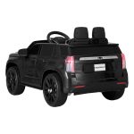 Kids Ride On Car Licensed Chevrolet Tahoe Electric Toys Horn Remote 12V Black - Image 3