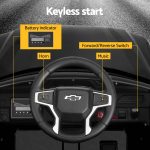 Kids Ride On Car Licensed Chevrolet Tahoe Electric Toys Horn Remote 12V Black - Image 4