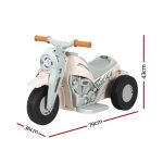 Rigo Kids Ride On Car Electric Motorcycle Motorbike with Bubble Maker Green - Image 2