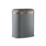 Devanti 38L Motion Sensor Bin Rubbish Automatic Grey - Image 3